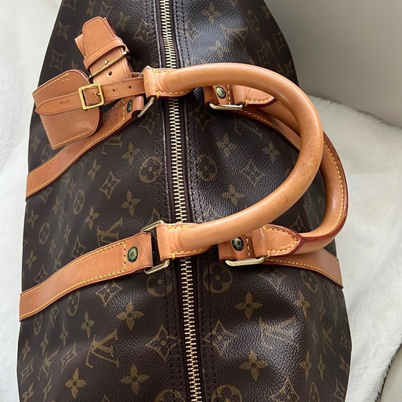 EUC Louis Vuitton Monogram Keepall 45 Boston Travel Hand Bag - Picture 4 of 14